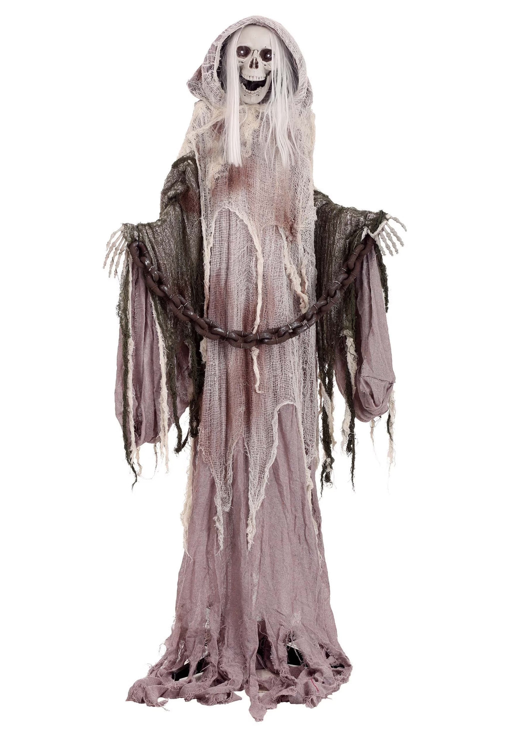 6Ft Standing Ghoul Animatronic Decoration