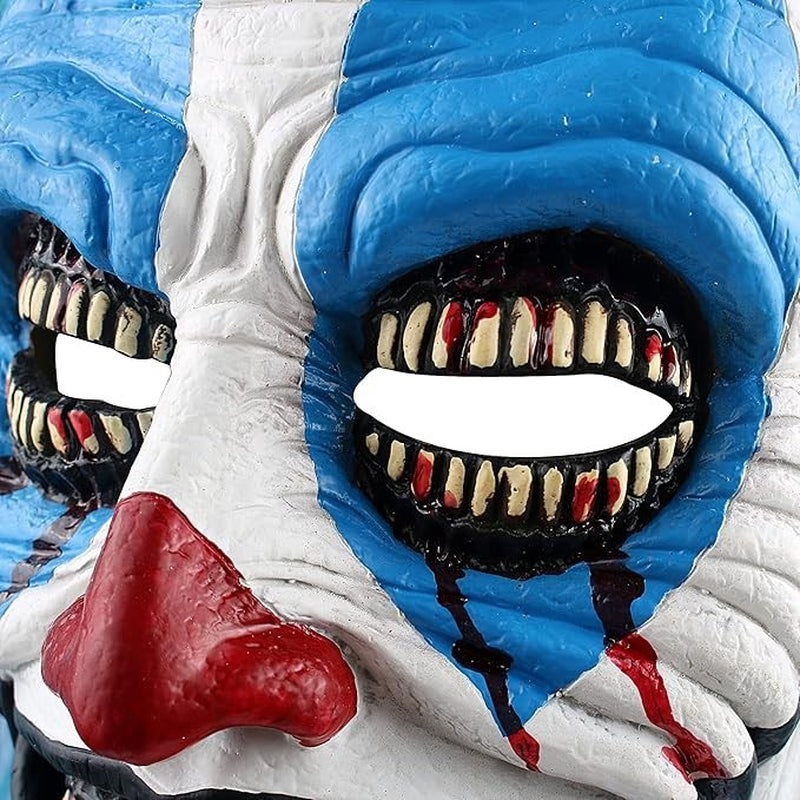 Scary Adult Clown Mask Masquerade Halloween Laughing Killer Joker Costume Prop