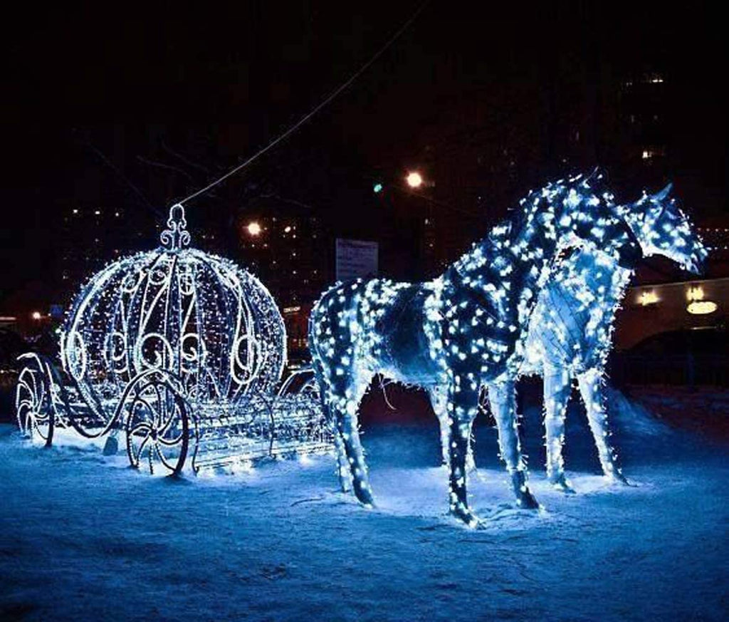 66Ft 200 LED Indoor String Lights, Pulg in String Lights 8 Modes Waterproof Indoor Outdoor Christmas Tree Wedding Party Bedroom Decorations (White)