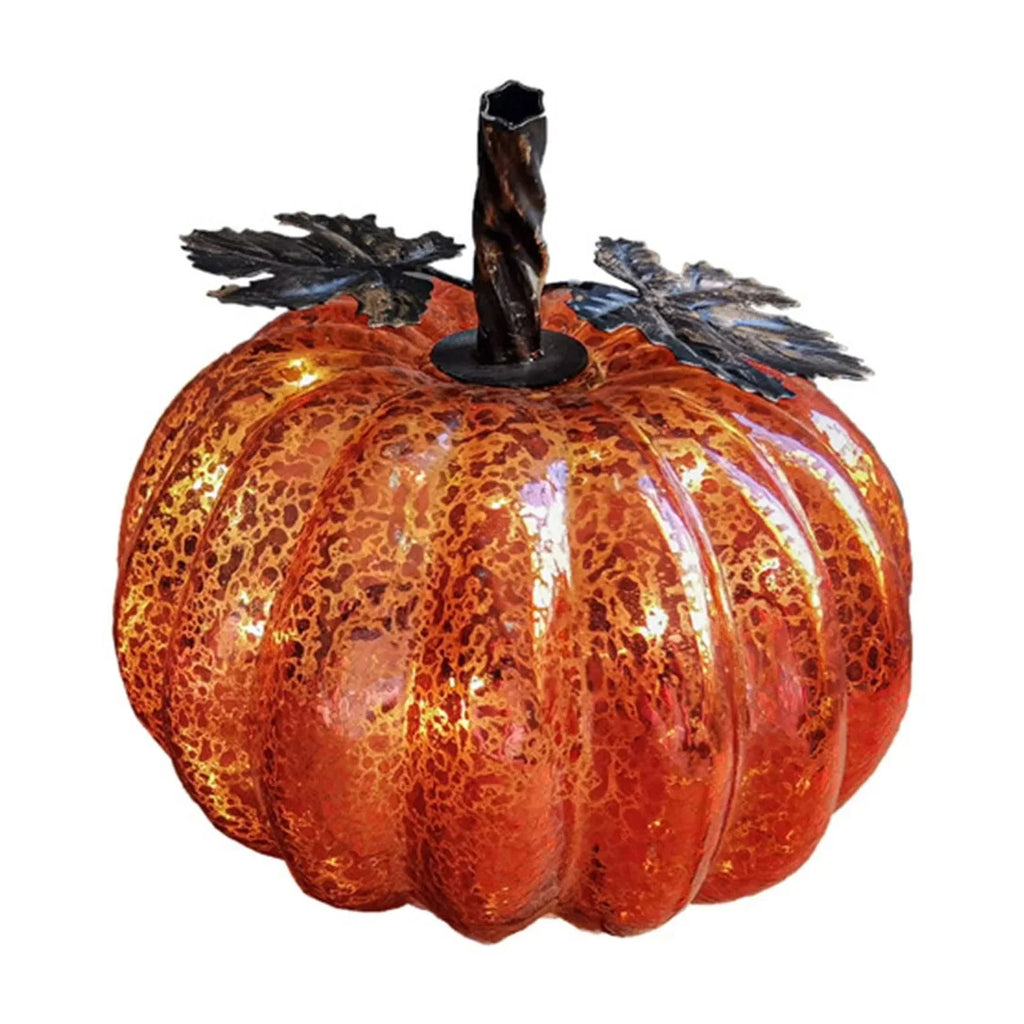 Plastic Jack O Lantern Pumpkins Halloween Light up Pumpkin Outdoor Indoor Battery Operated Lighted Pumpkin with Spooky Face Halloween Pumpkin Decorations Party Favor Gifts