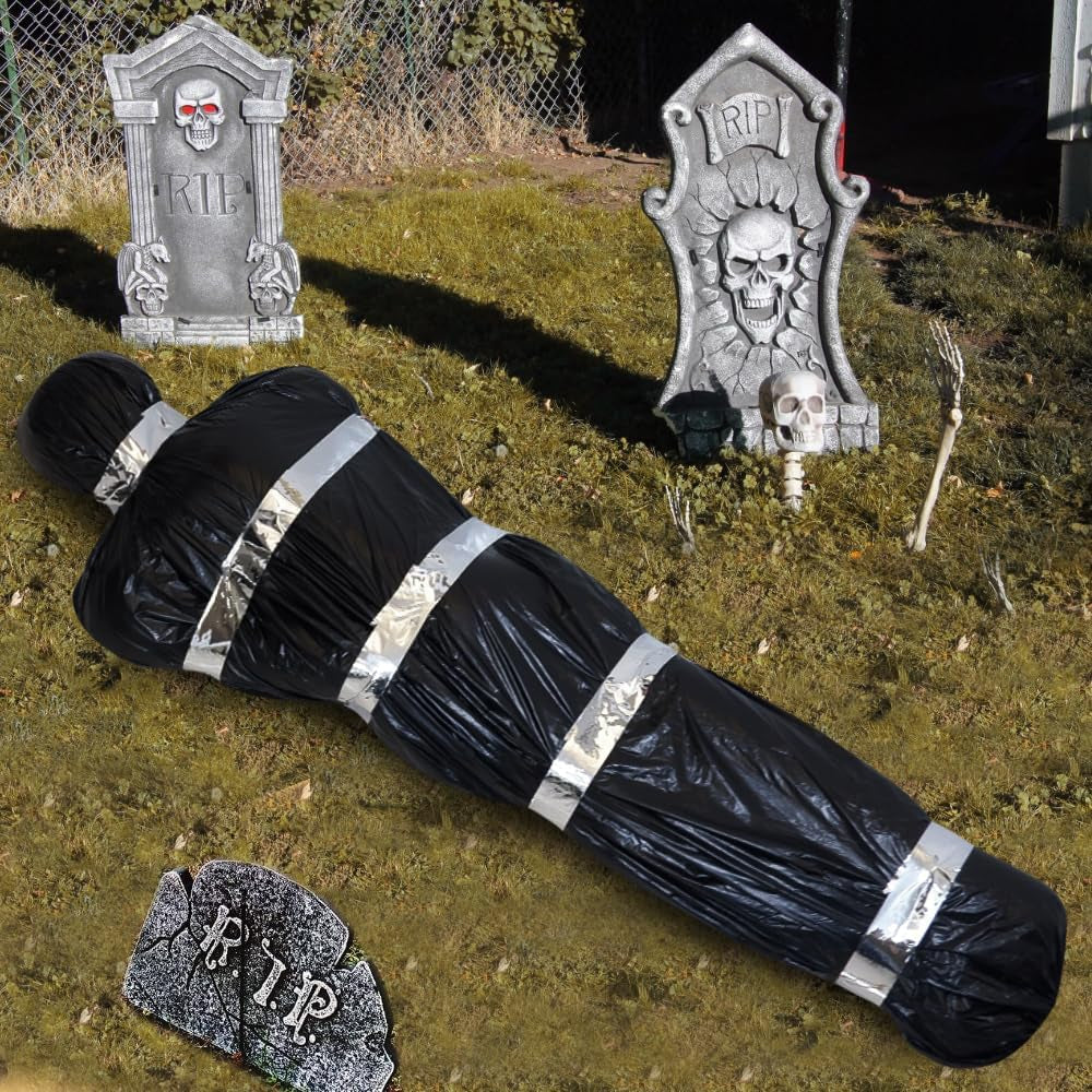 Scary Halloween Decorations Outdoor, Halloween Inflatables Yard Decorations Clea