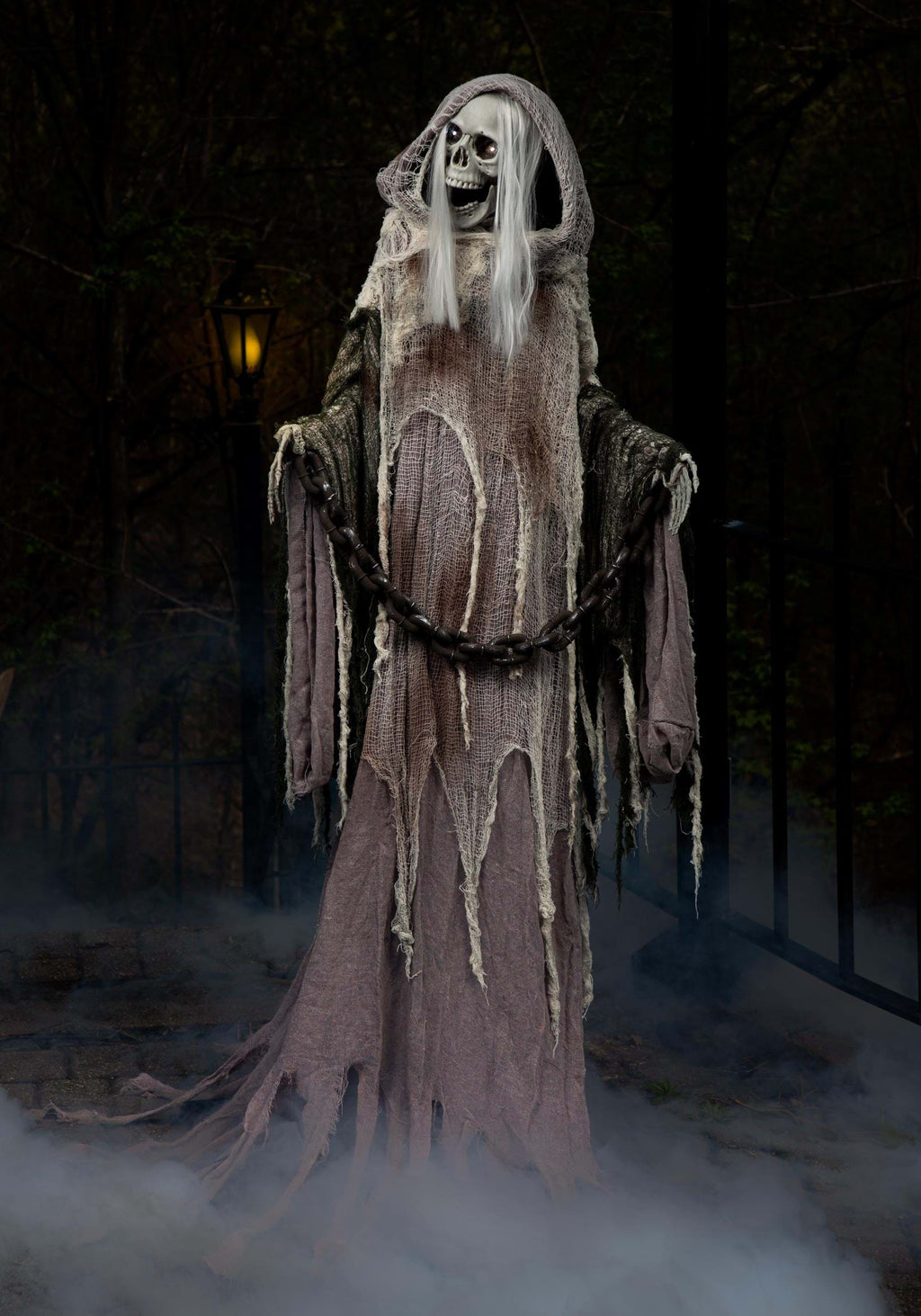 6Ft Standing Ghoul Animatronic Decoration