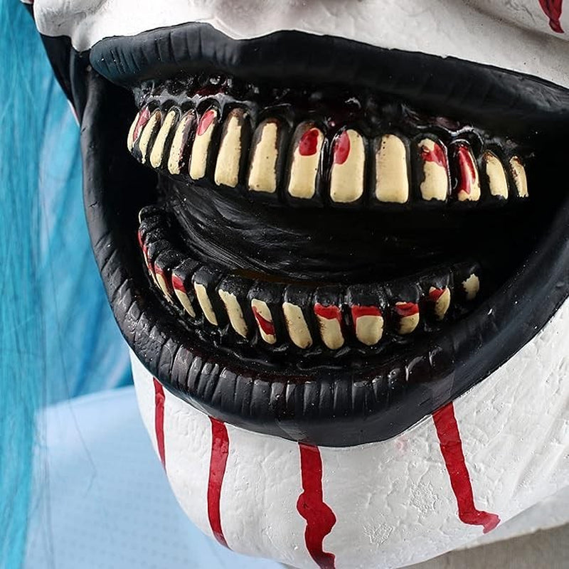 Scary Adult Clown Mask Masquerade Halloween Laughing Killer Joker Costume Prop